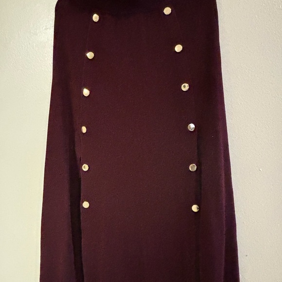Zara skirt elegant wine color🫶🏻(0039) - Picture 7 of 8